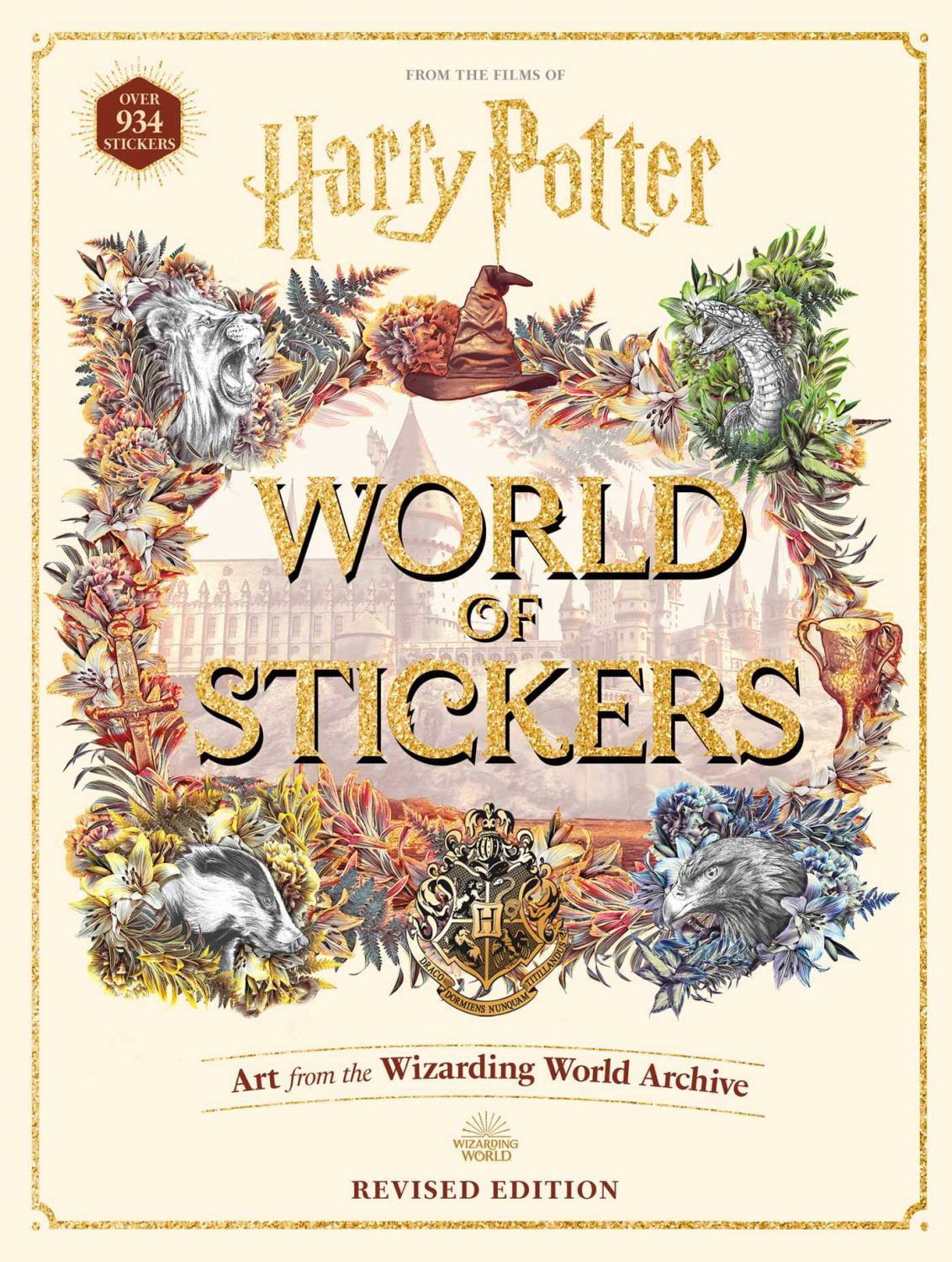 Thunder Bay Press Harry Potter World of Stickers (Hardcover, 1 Book) blt78