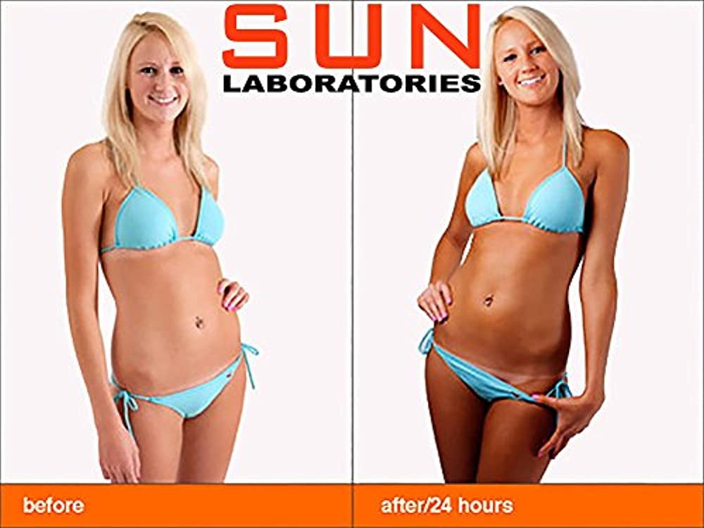 Giesee SUN Self Tanning Lotion Instant Tinted Formula (Medium, 4.5 oz) rprdj
