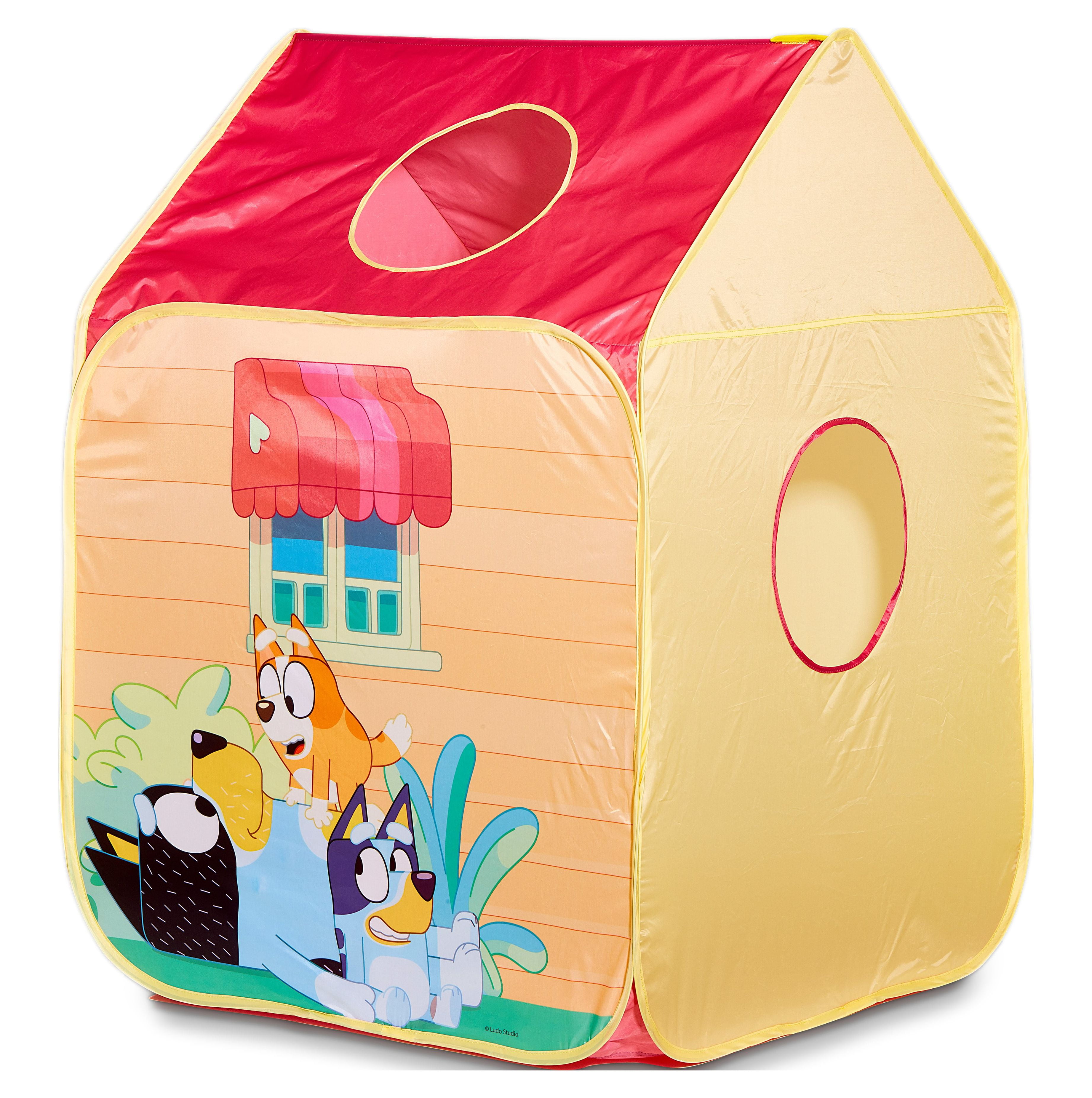 Bluey Play House Pop Up Play Tent (Orange, 36 in x 36 in x 36 in) 7od3f