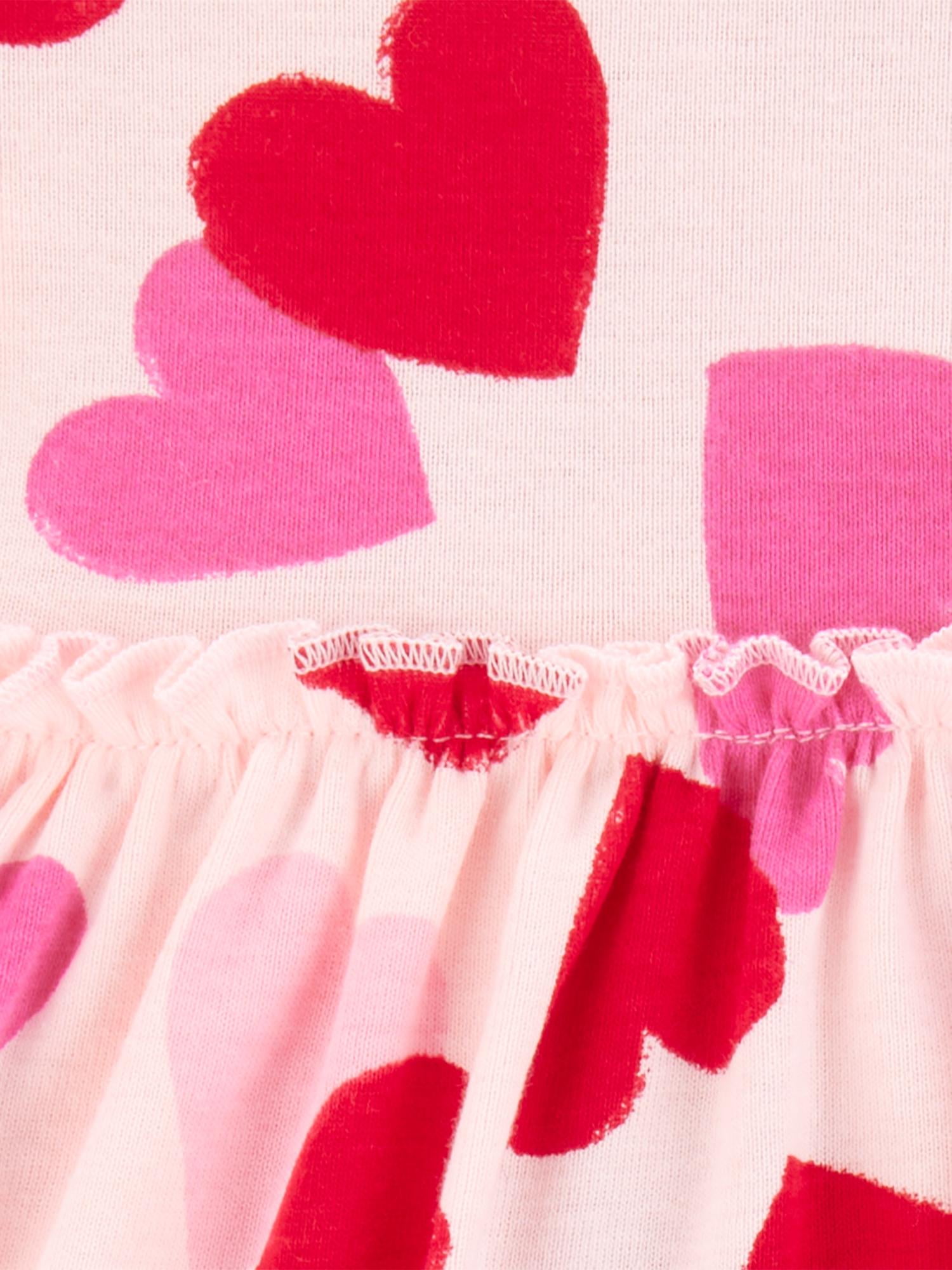 Carter's Child of Mine Baby Girl Valentine's Dress Set (Pink, Newborn-12 Months) s1uo6