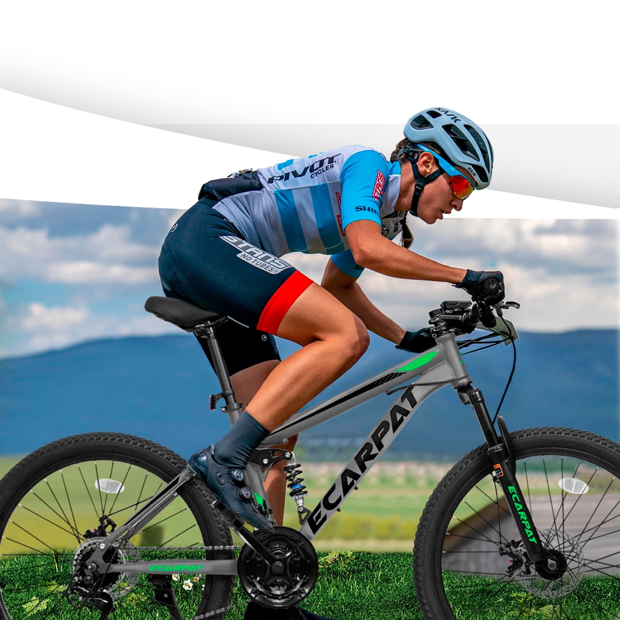 Abrihome 24-Inch Mountain Bike for Adults, 21-Speed Trail & City Bicycle with Dual Disc Brakes (Gray, 24 in) 1bshf