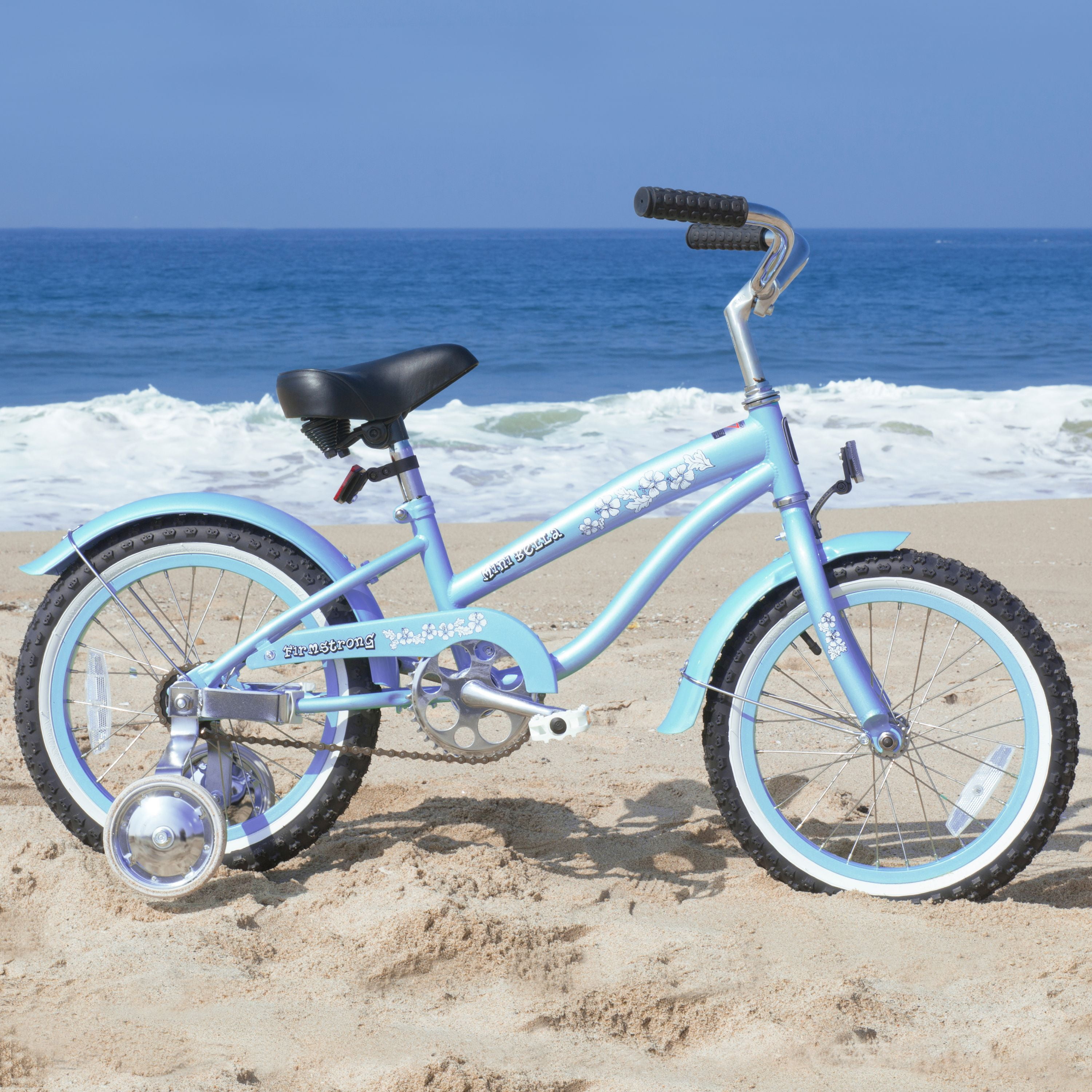 Firmstrong Bella Classic Girl's Single Speed Bicycle (Baby Blue, 16 in) 1z6qp