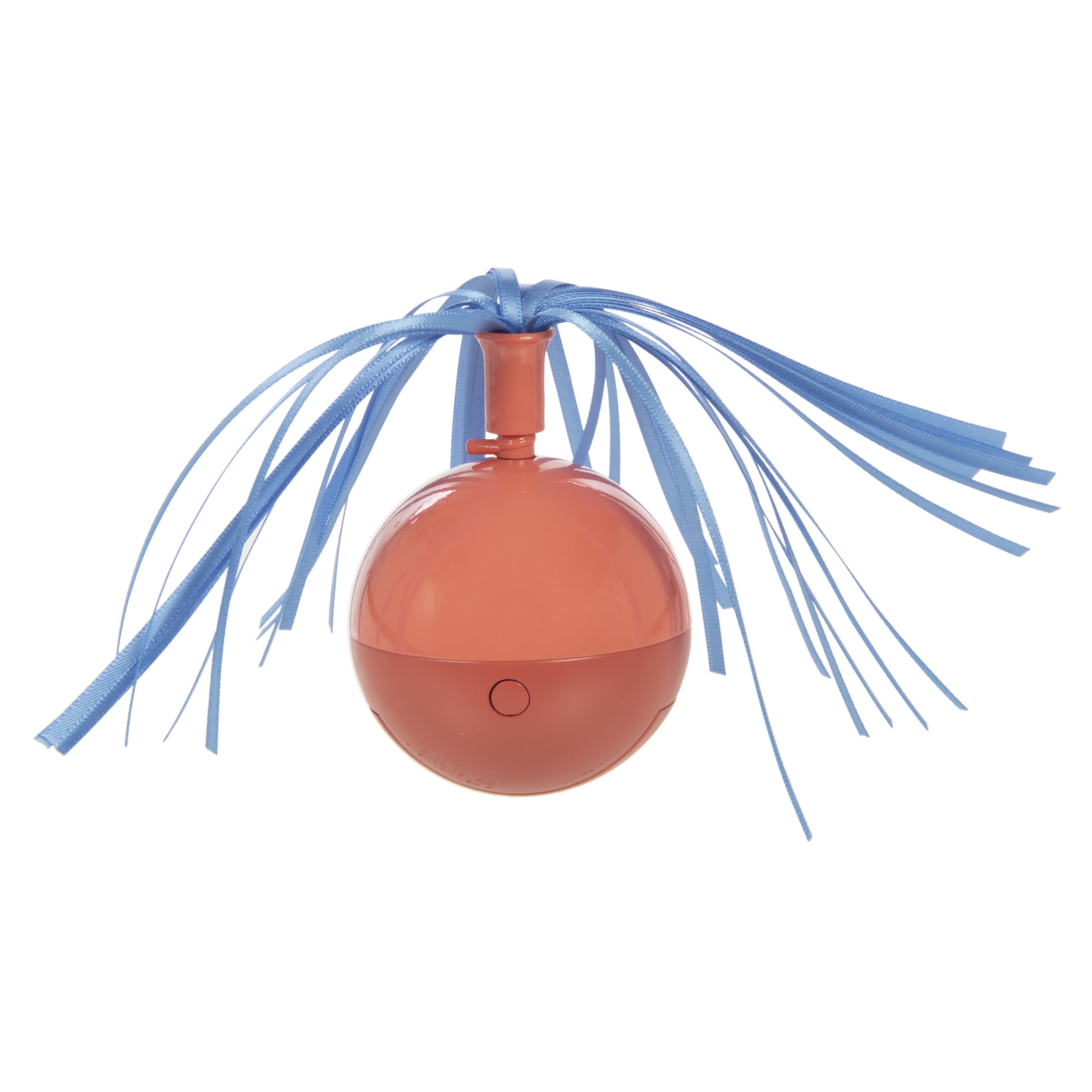 SmartyKat Twirly Top Electronic Motion Ball Cat Toy (Blue, 1 Count) 9s2sn