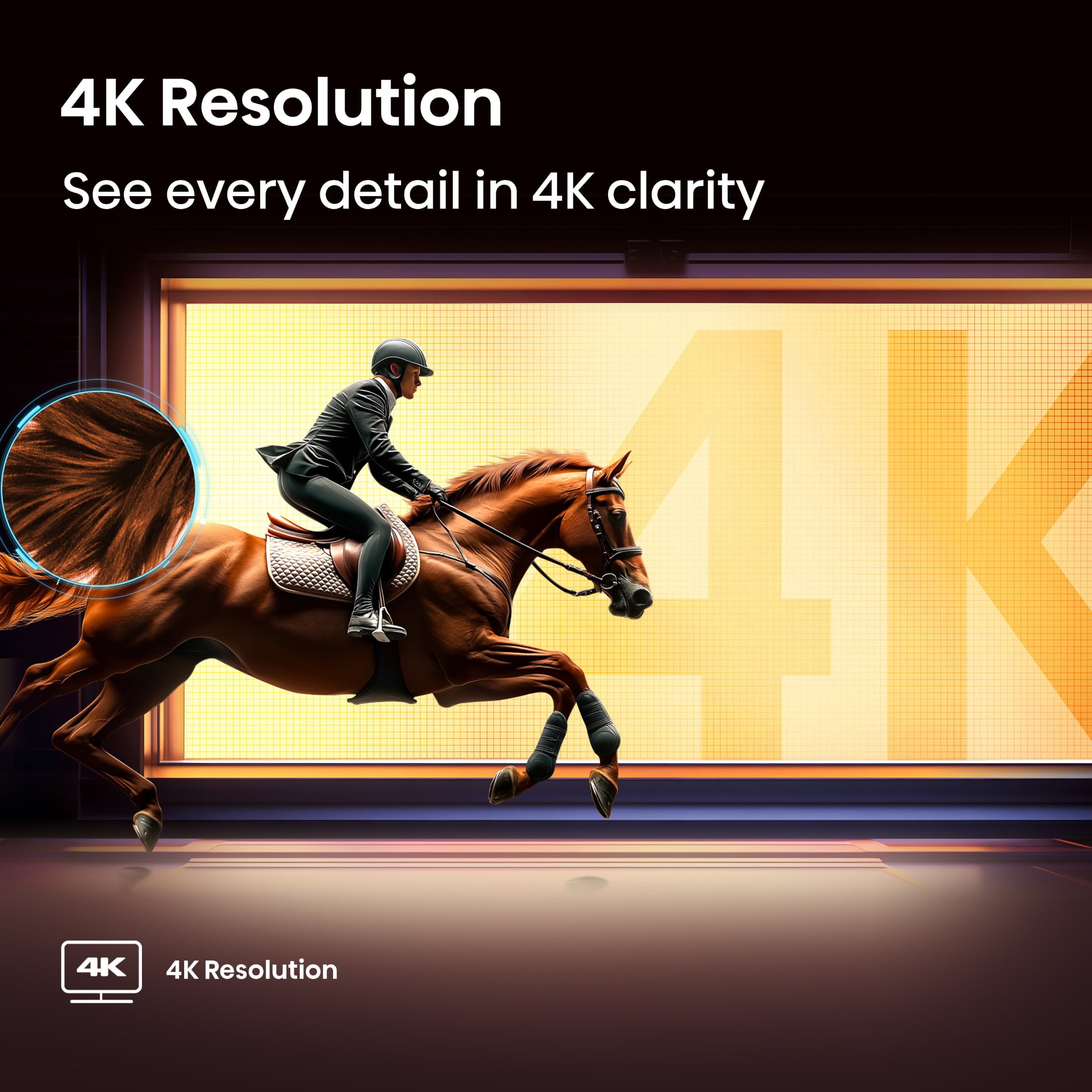Hisense 58 in Class 4K UHD LED Roku Smart TV (R6 Series, 58 in) a6t52