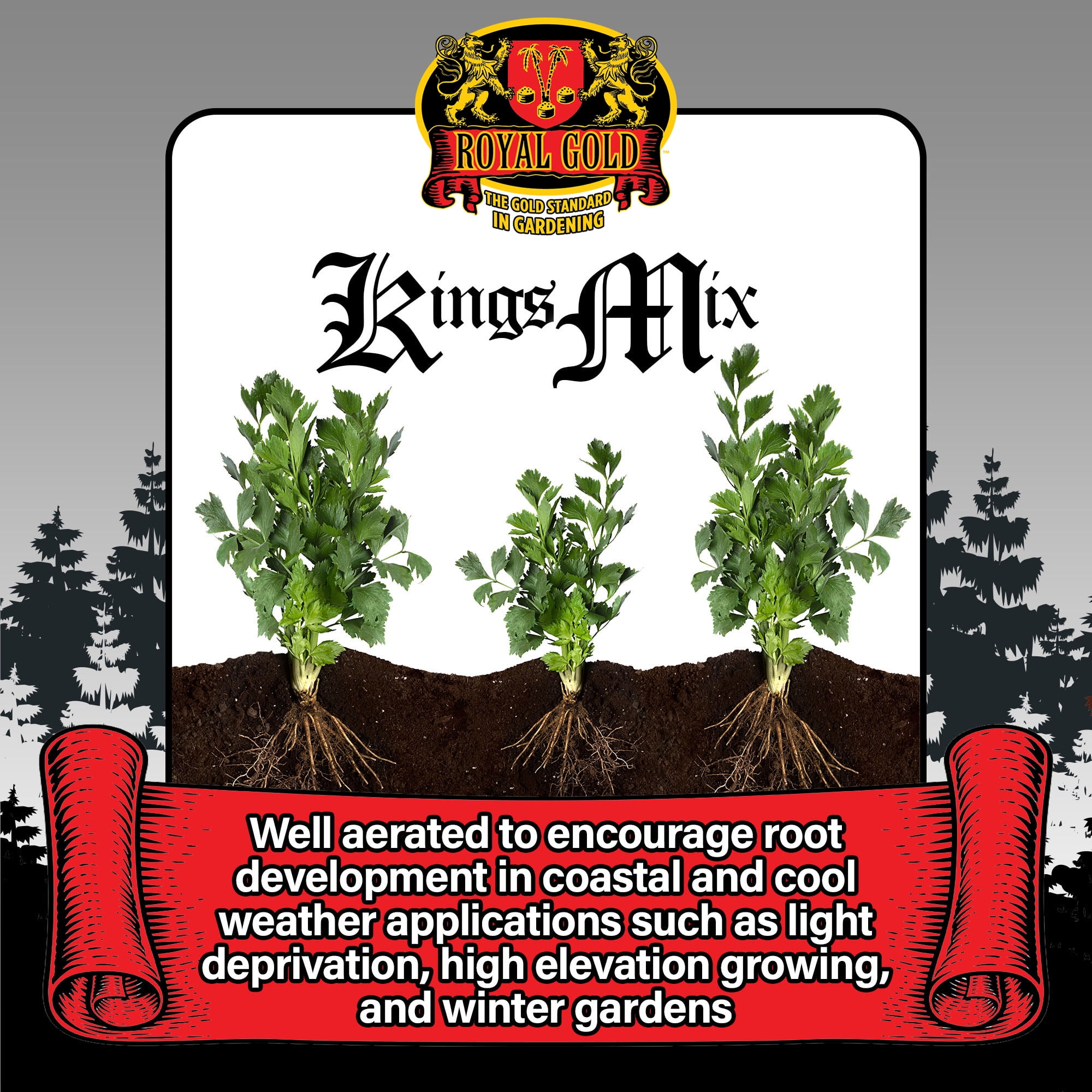 Royal Gold Kings Mix All Purpose Growing Medium for Root Development (Gold, 1.76 cu ft) zlnin