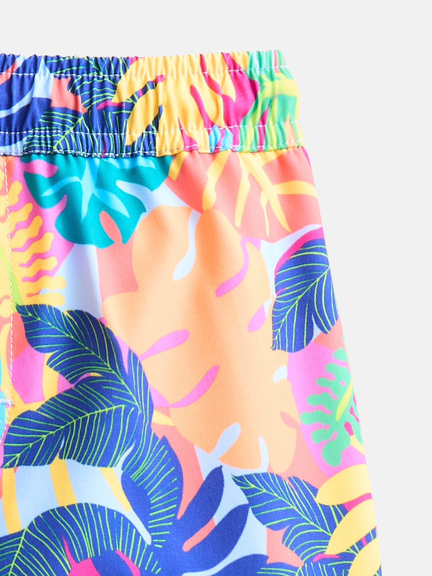 Wonder Nation Baby and Toddler Boys Printed Swim Trunks Quick-Dry UV Protection (Blue, 12M-5T) ykitc