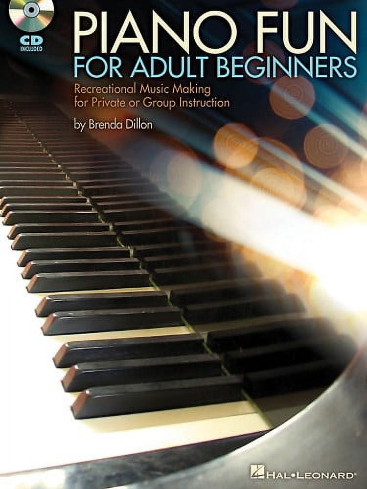 Brenda Dillon Piano Fun for Adult Beginners Recreational Music Making Book with Online Audio (72 Pages, Paperback) xpbd2