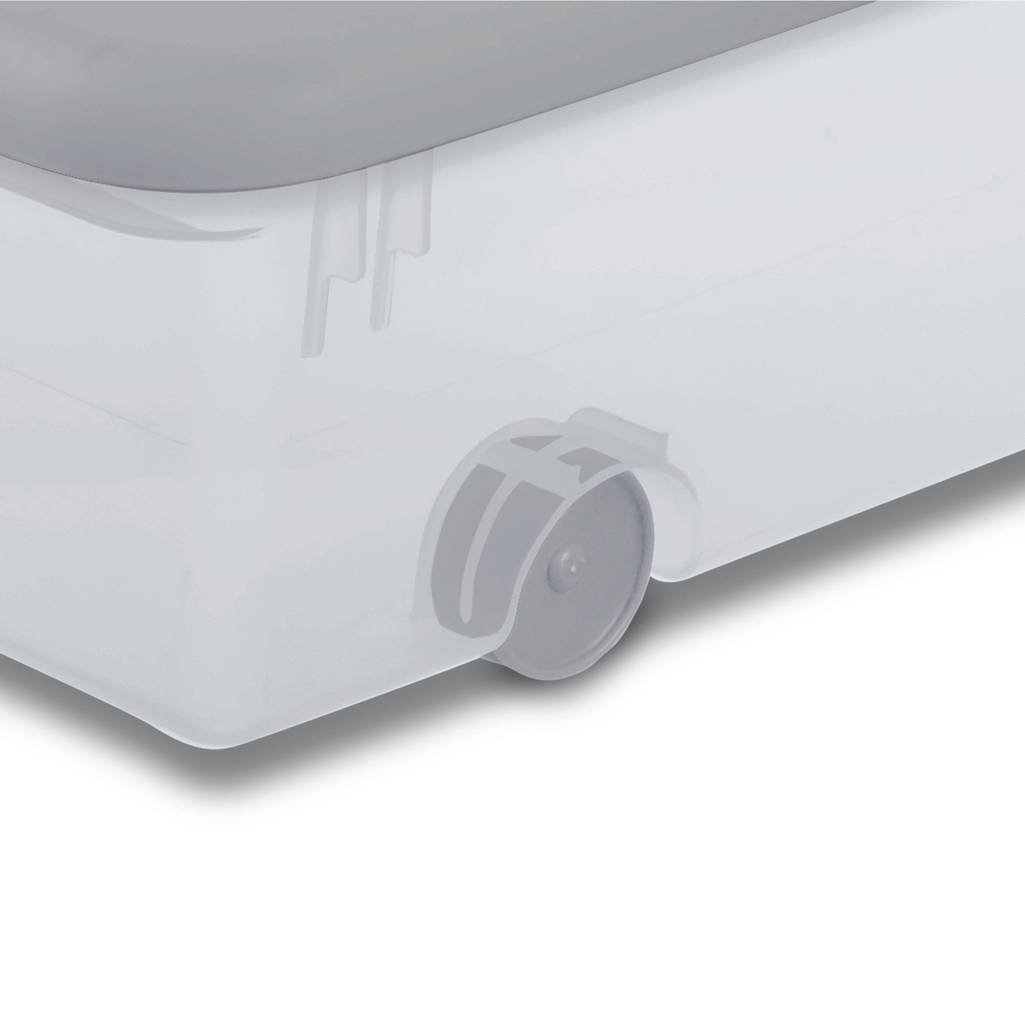 Sterilite 56 Qt Wheeled Under Bed Storage Container (Silver Tint, 12 Pack) 7okjw