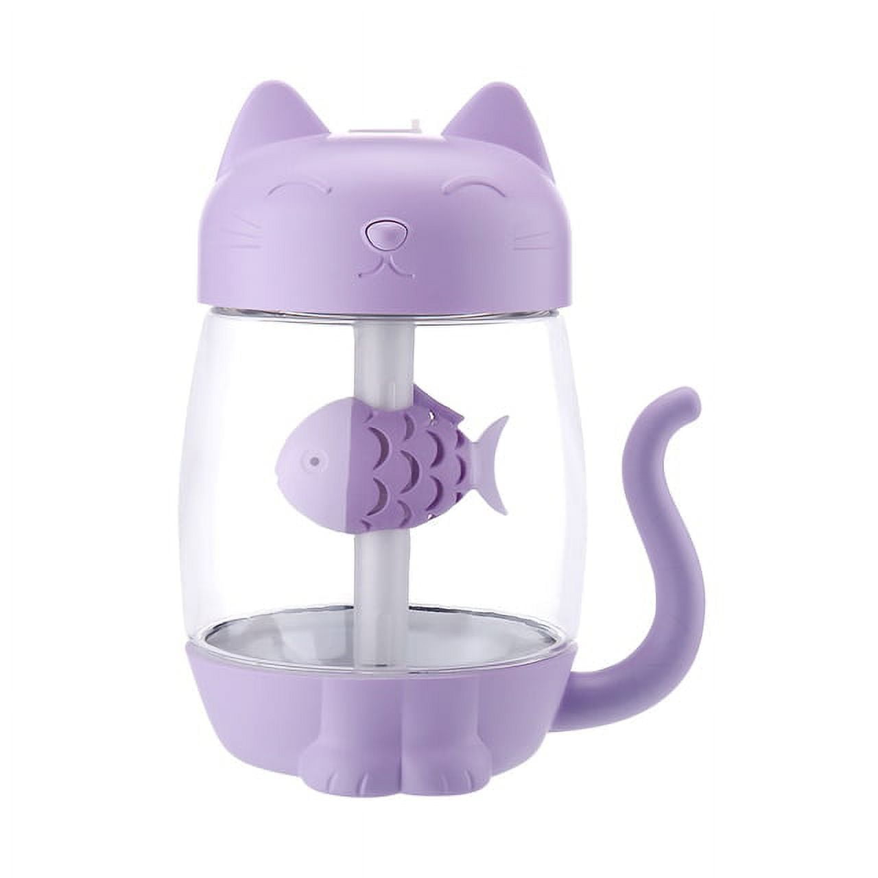 Yiyang Ultrasonic Air Humidifier 3-in-1 Aroma Diffuser with LED Light (White, 11.83 fl oz) gheqa