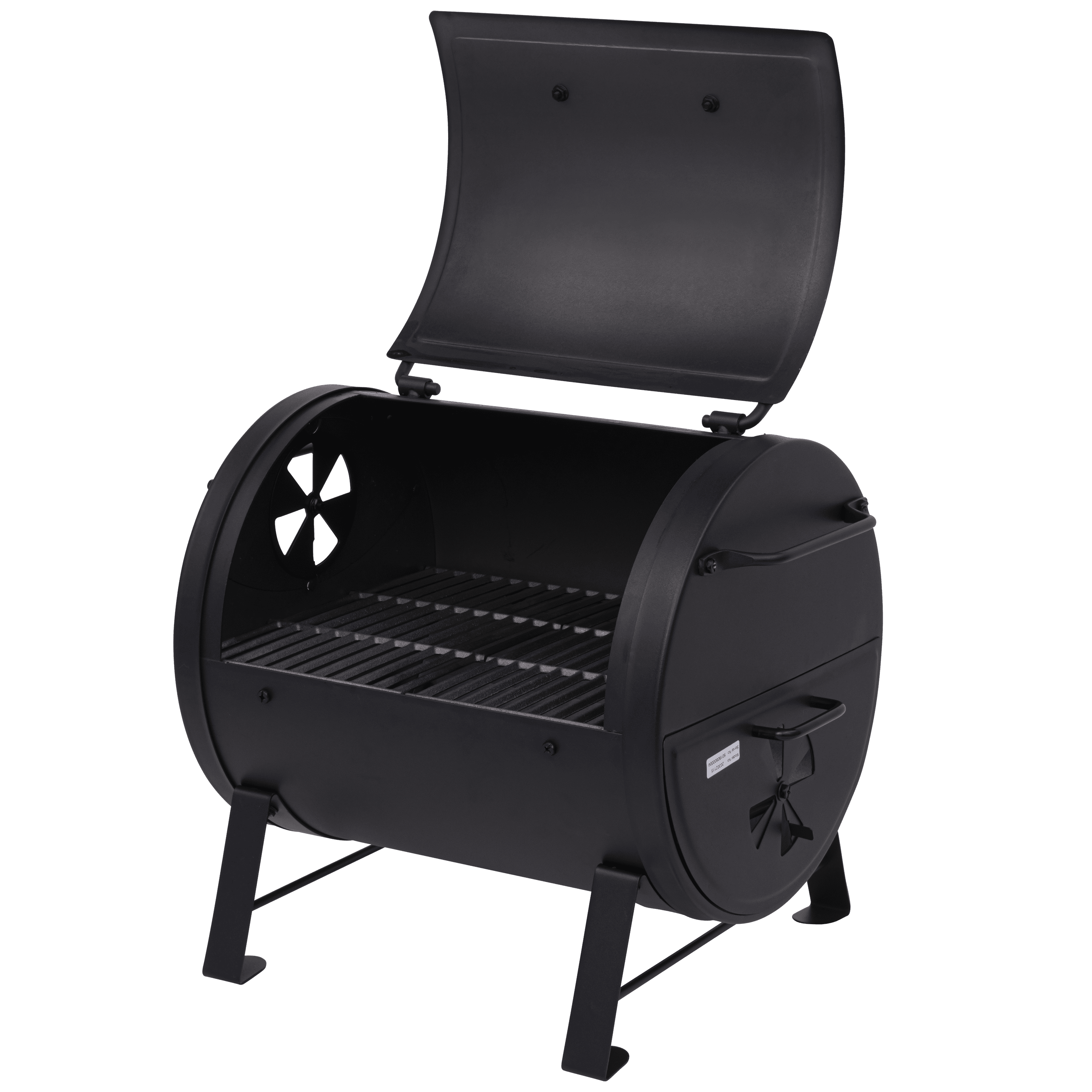Charbroil American Gourmet Charcoal Tabletop Grill and Offset Firebox (Black, 260 sq in) 5ih7m