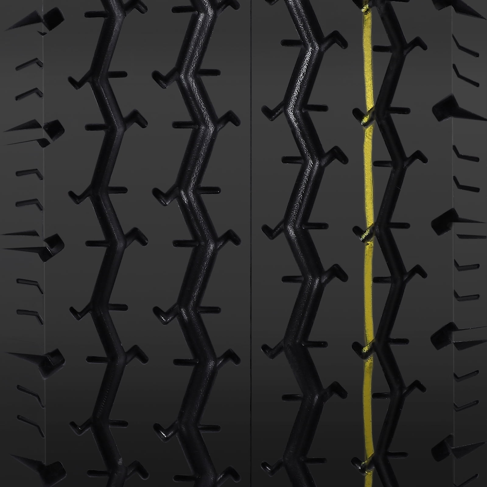 Telyswee 4.80-12 Trailer Tire and Rim Assembly (5 Lug on 4.5 in, Load Range C, 6PR, Set of 2) x3v6h