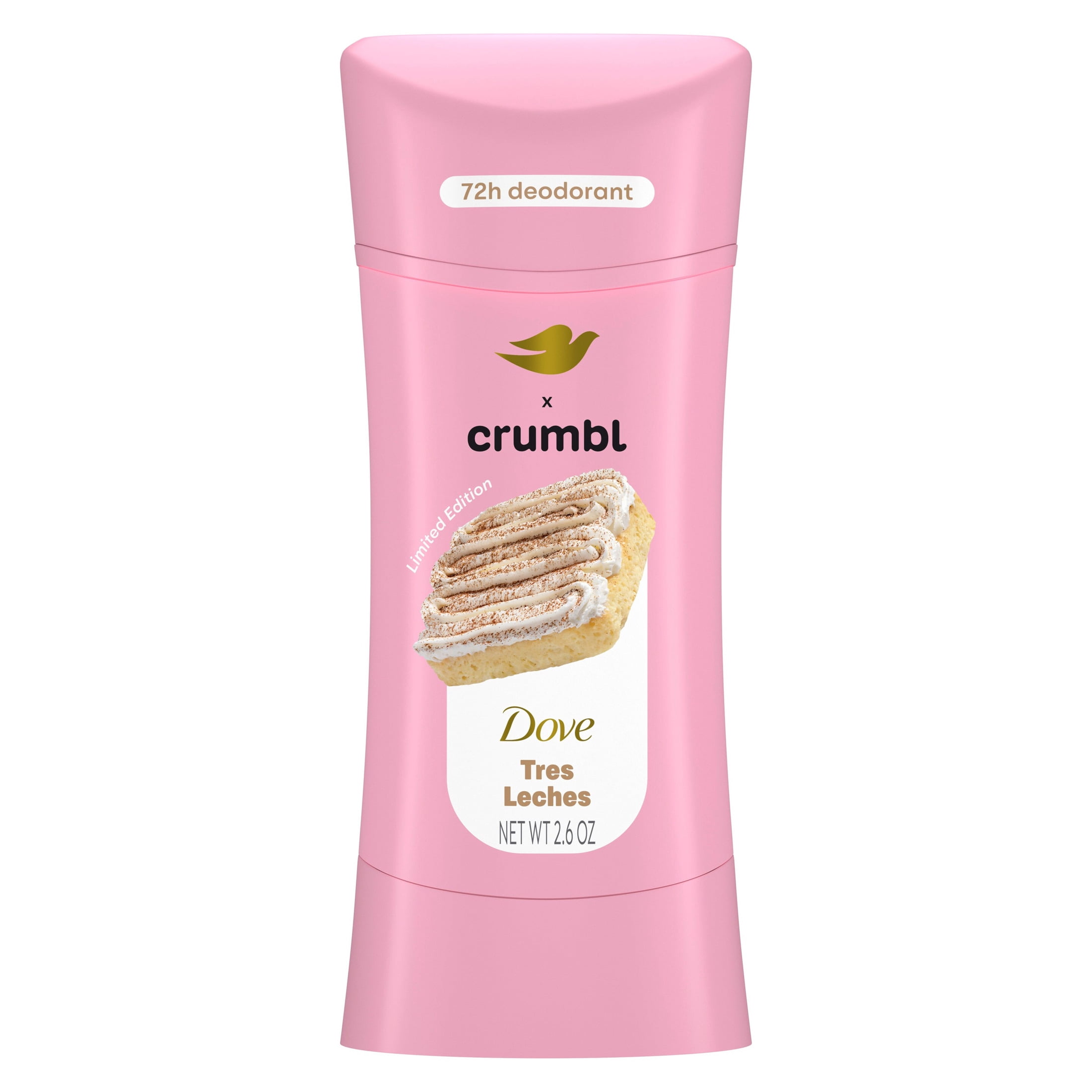 Dove Crumbl Tres Leches Limited Edition Deodorant for Odor Protection (2.6 oz) lyj35