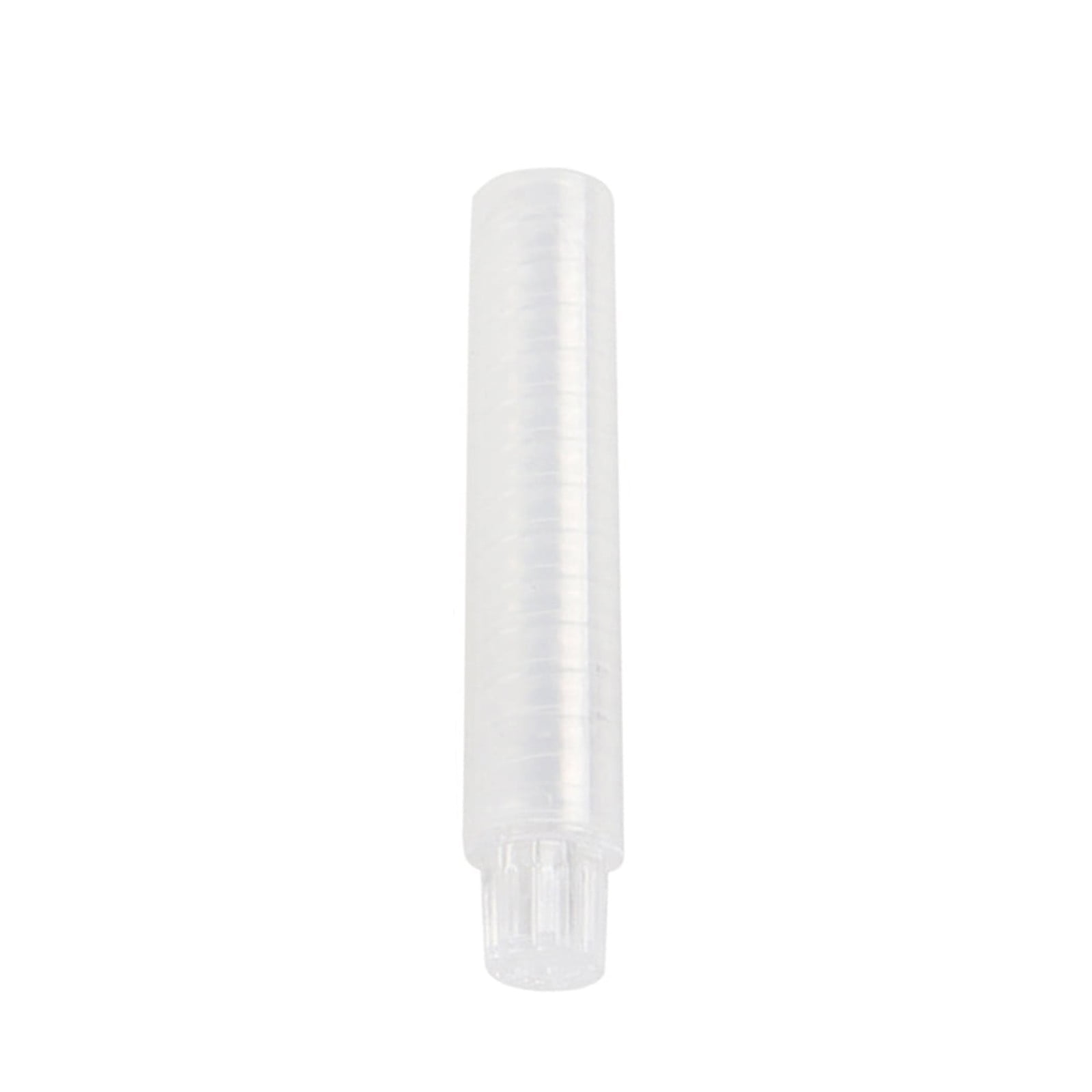 EJSYWBSS Adjustable Chalk Holder, Plastic Chalk Clip for Sidewalk and Workshop Marking (Clear, 3.54 x 0.59 in) 1xep1