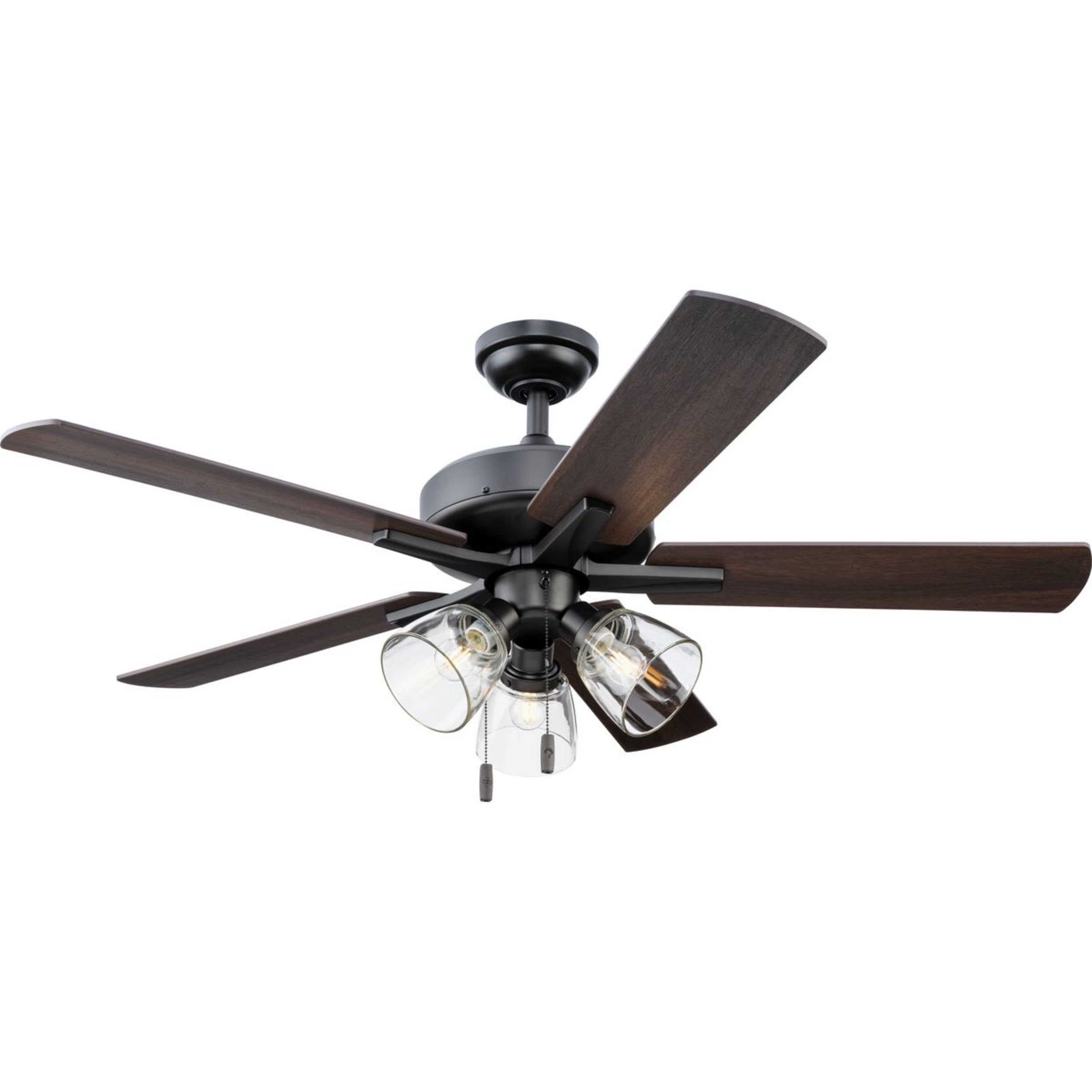 Better Homes & Gardens 52 in Transitional Ceiling Fan with Light Kit (Bronze, 52 in) xo5c4
