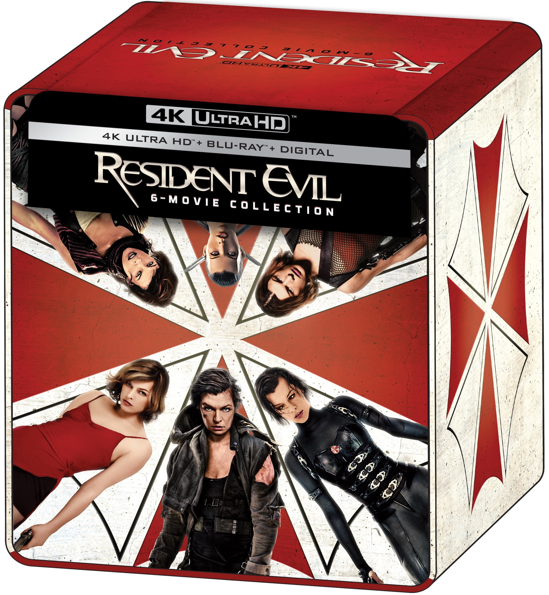 Sony Pictures Resident Evil 6-Movie Collection (Steelbook, 6-Disc Set) tcehe
