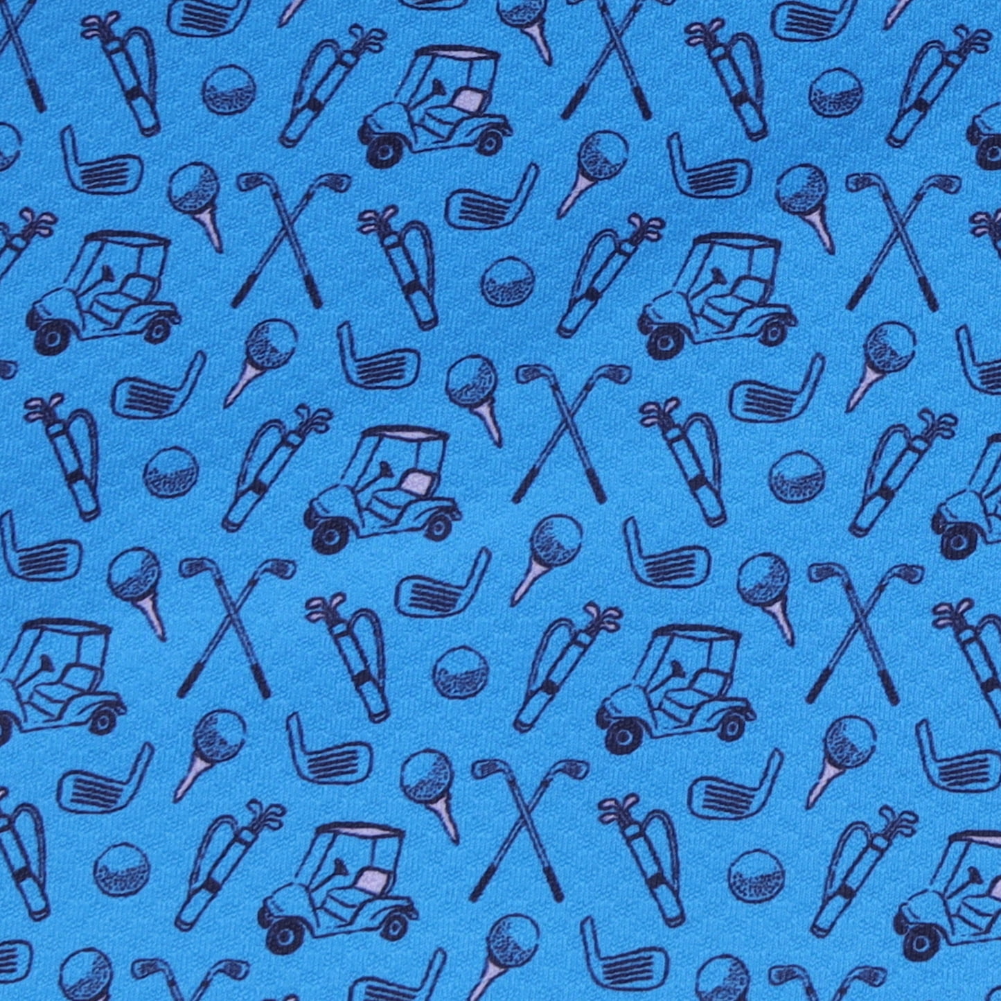 Ben Hogan Men's Golf Cart Print Polo Shirt (French Blue, XXL) 8gjwx
