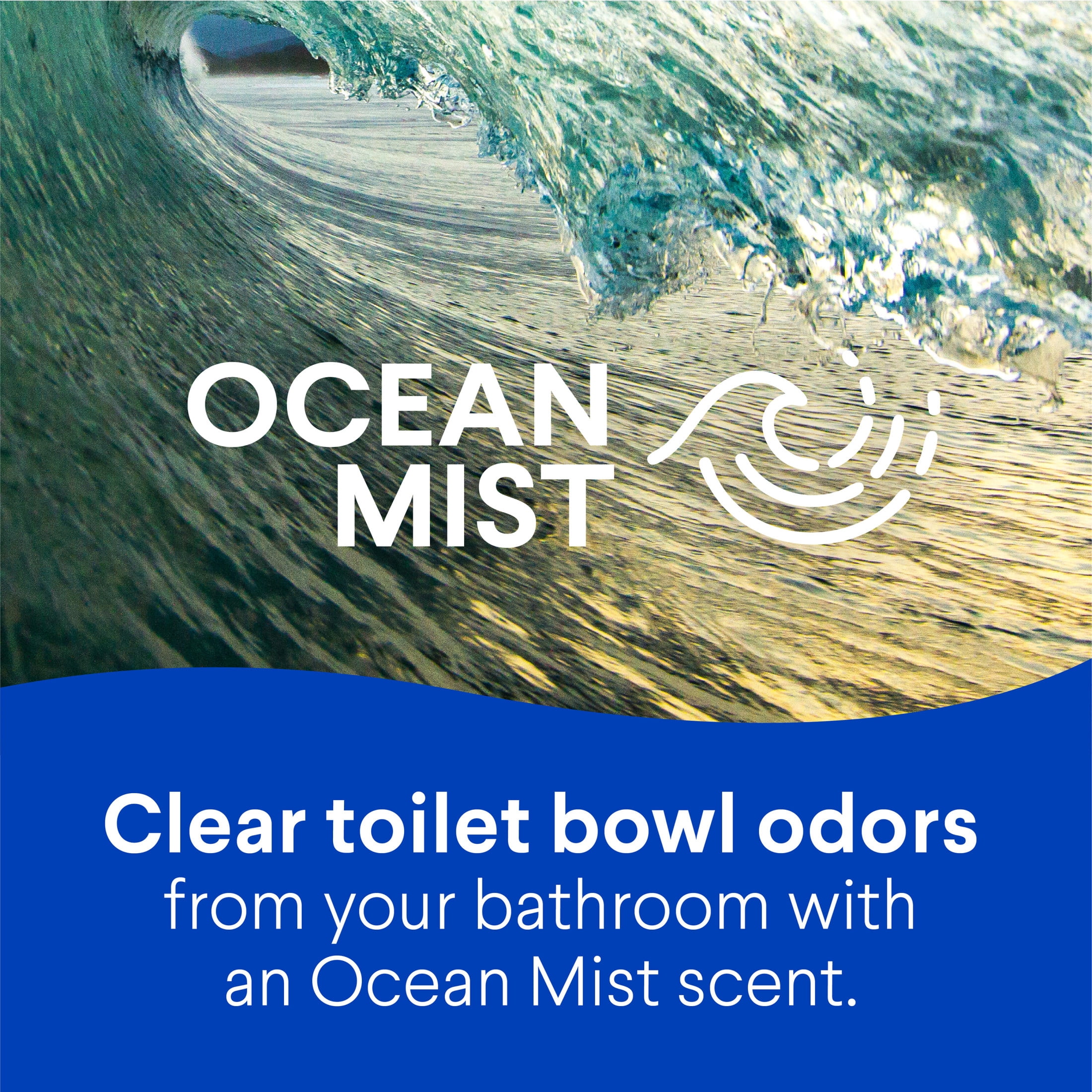 Clorox Toilet Bowl Cleaner Clinging Bleach Gel, Ocean Mist, 24 fl oz (6 Pack) fydlf