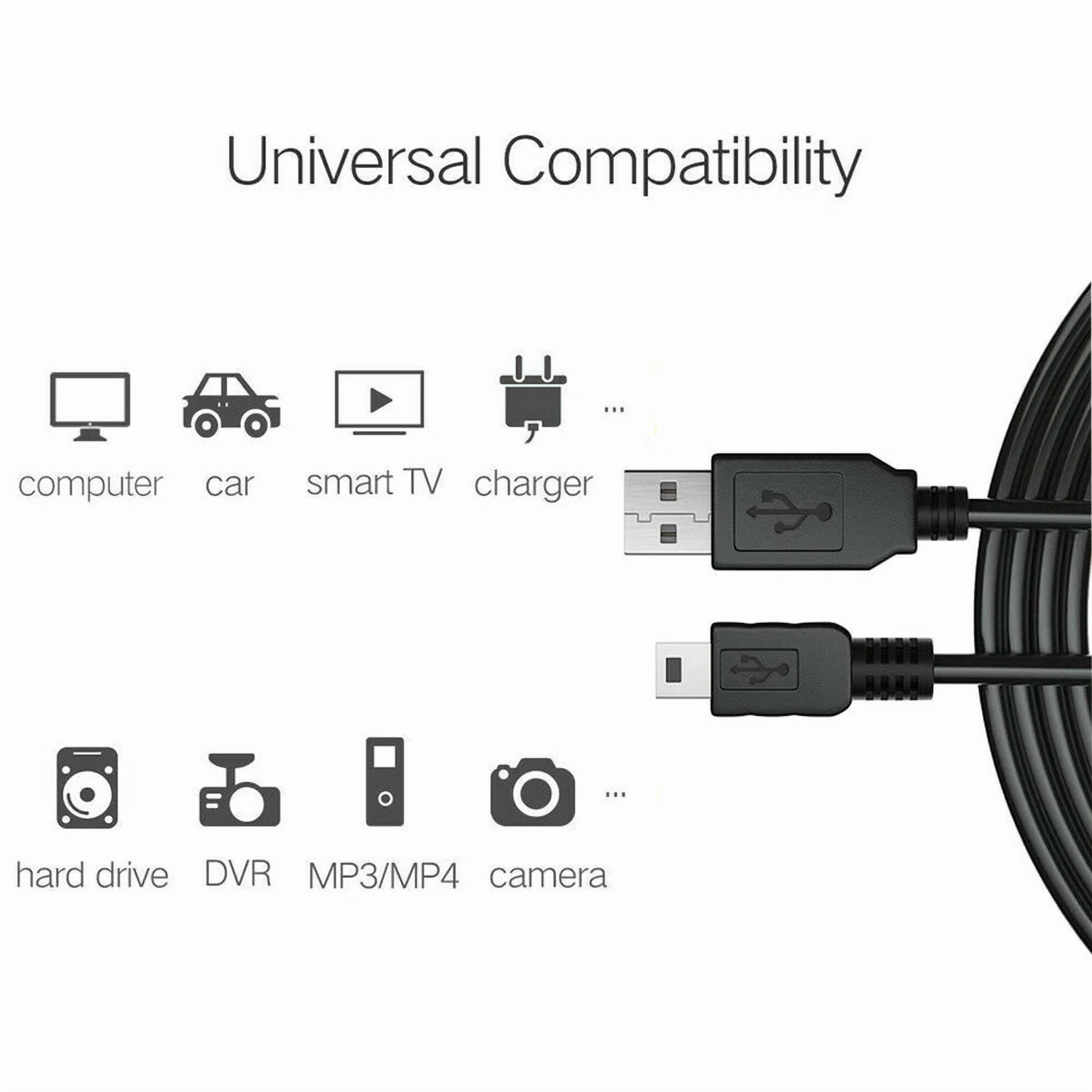 Rhea USB Data Sync Cable for VTech InnoTab 1 2S 3S and MobiGo (5 ft) 43de9