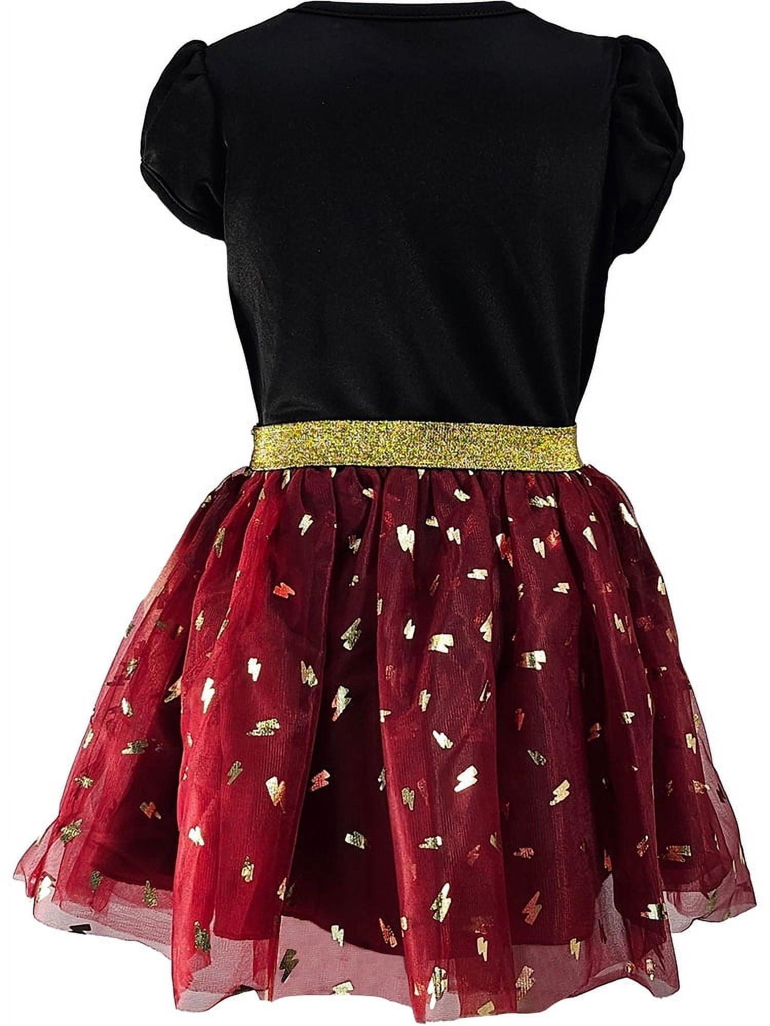 Harry Potter Hogwarts Girls Youth Tutu Dress (Red, M) xt1o2