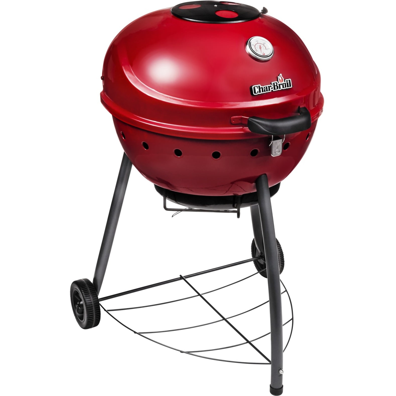 Charbroil Kettleman TRU-Infrared Charcoal Grill (Red, 360 sq in) 6qted