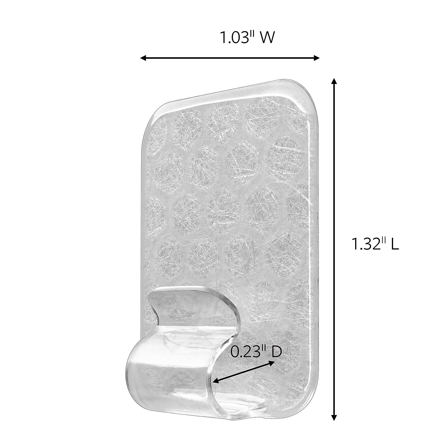 Command Adjustables Repositionable Mini Fasteners (Clear, 14 Clips/Pack) tjzm1