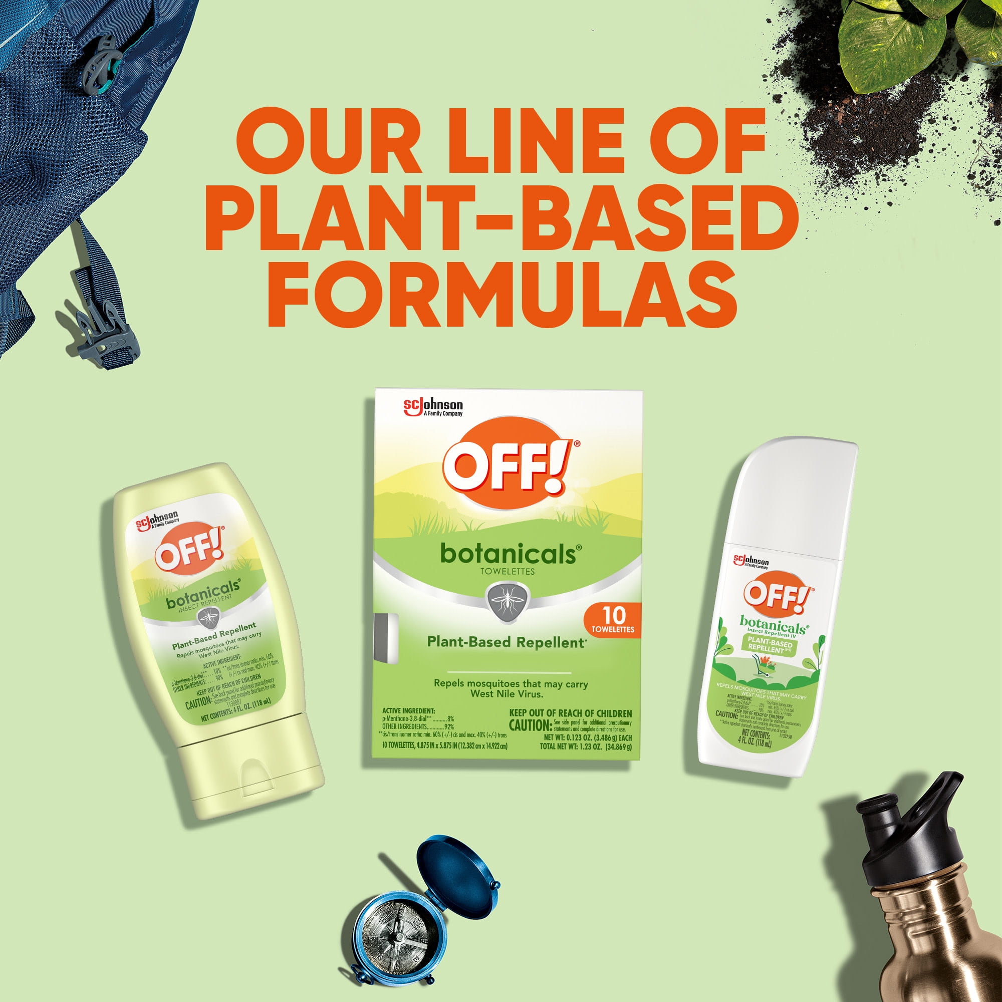 OFF! Botanicals Insect Repellent Spritz, Plant-Derived Mosquito Protection (4 oz) voqq5