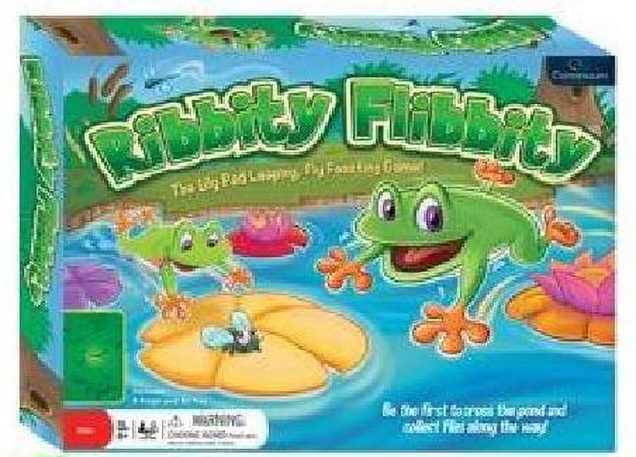 Continuum Games Ribbity Flibbity Lily Pad Leaping Fly Feasting Board Game (1 Pack) xoxzl