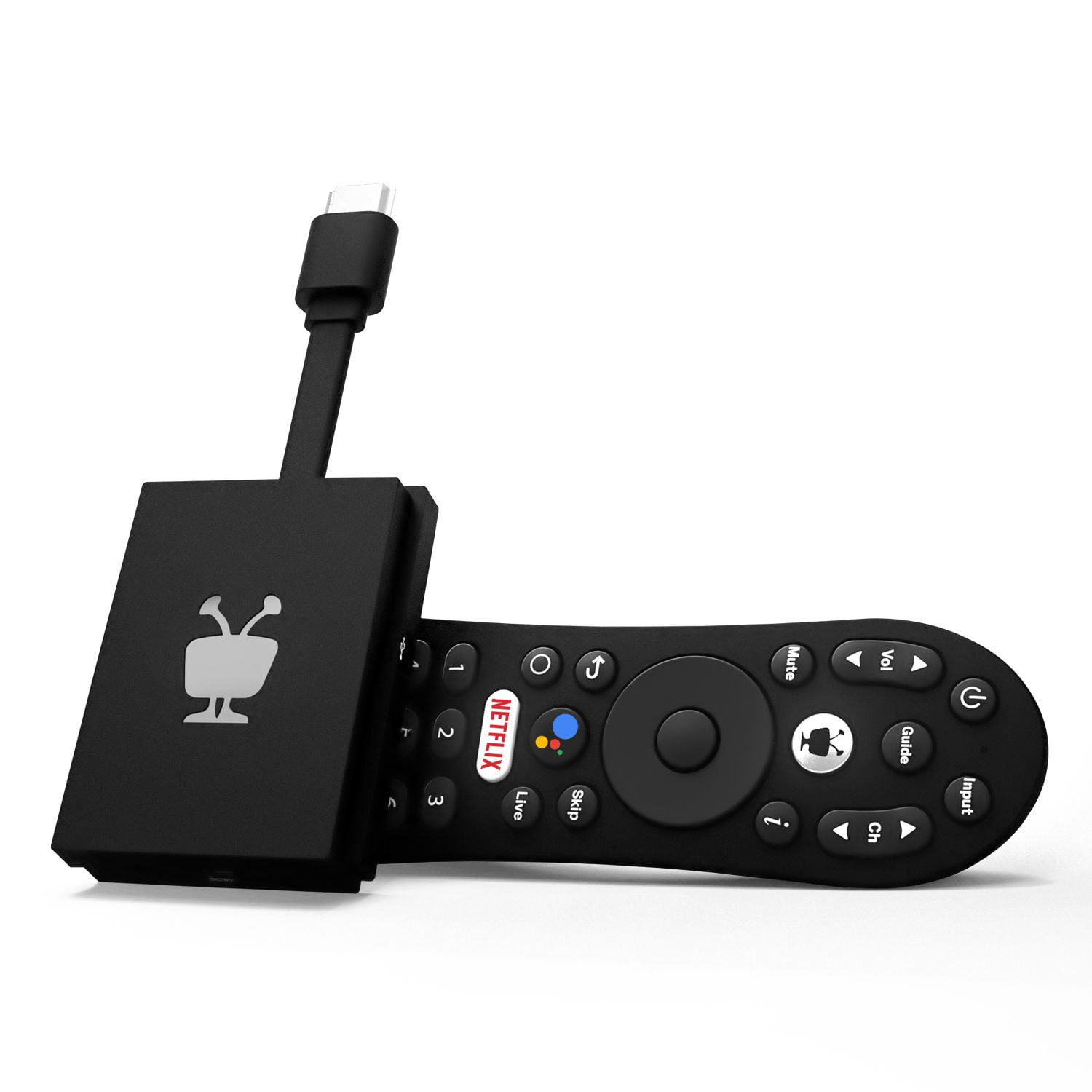 TiVo Stream 4K Media Player with Voice Remote and Google Assistant (Black, 1 Pack) o3glk