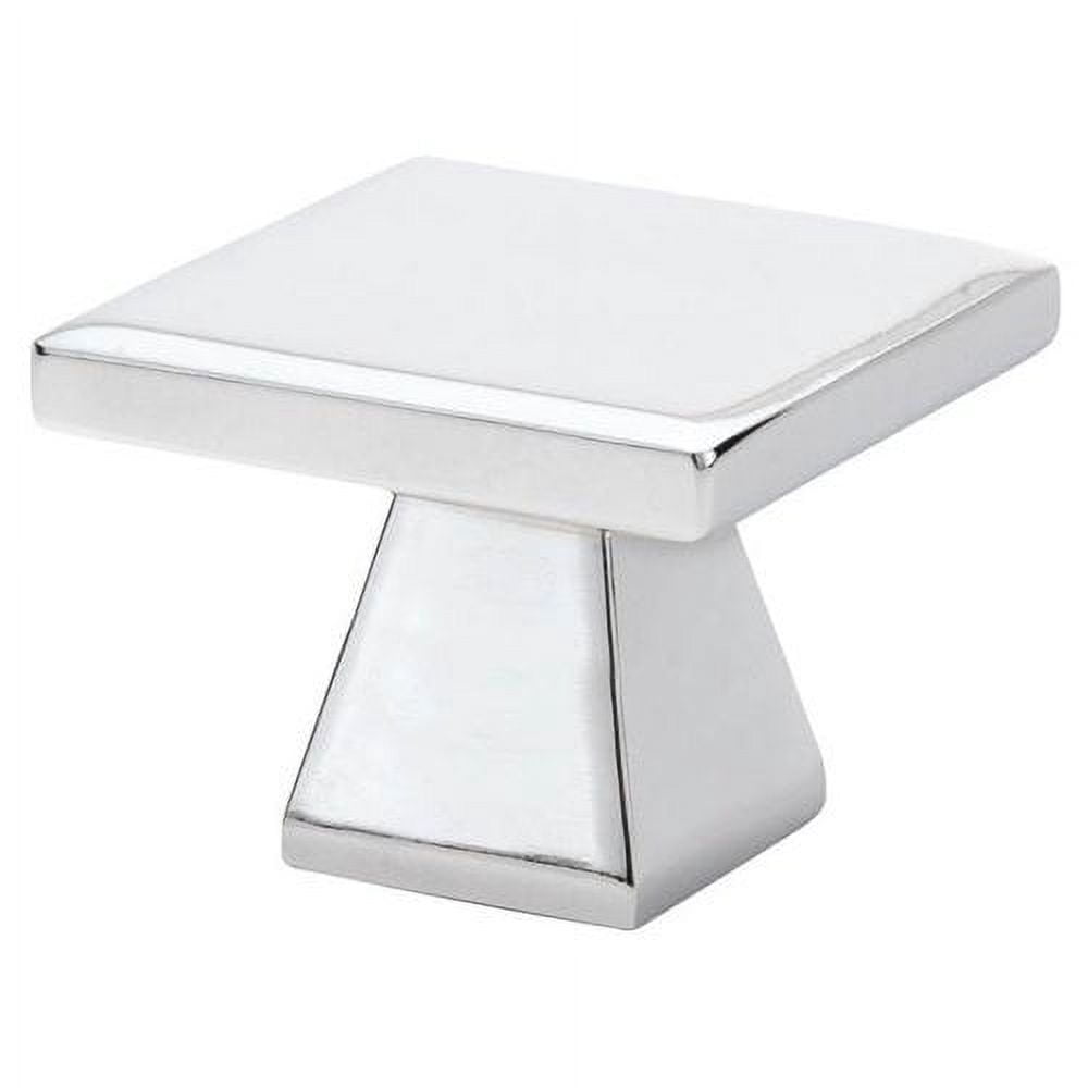 Emtek Podium Cabinet Knob, Modern Decorative Hardware for Kitchen and Bathroom (Satin Nickel, 1.25 in) wvw2y
