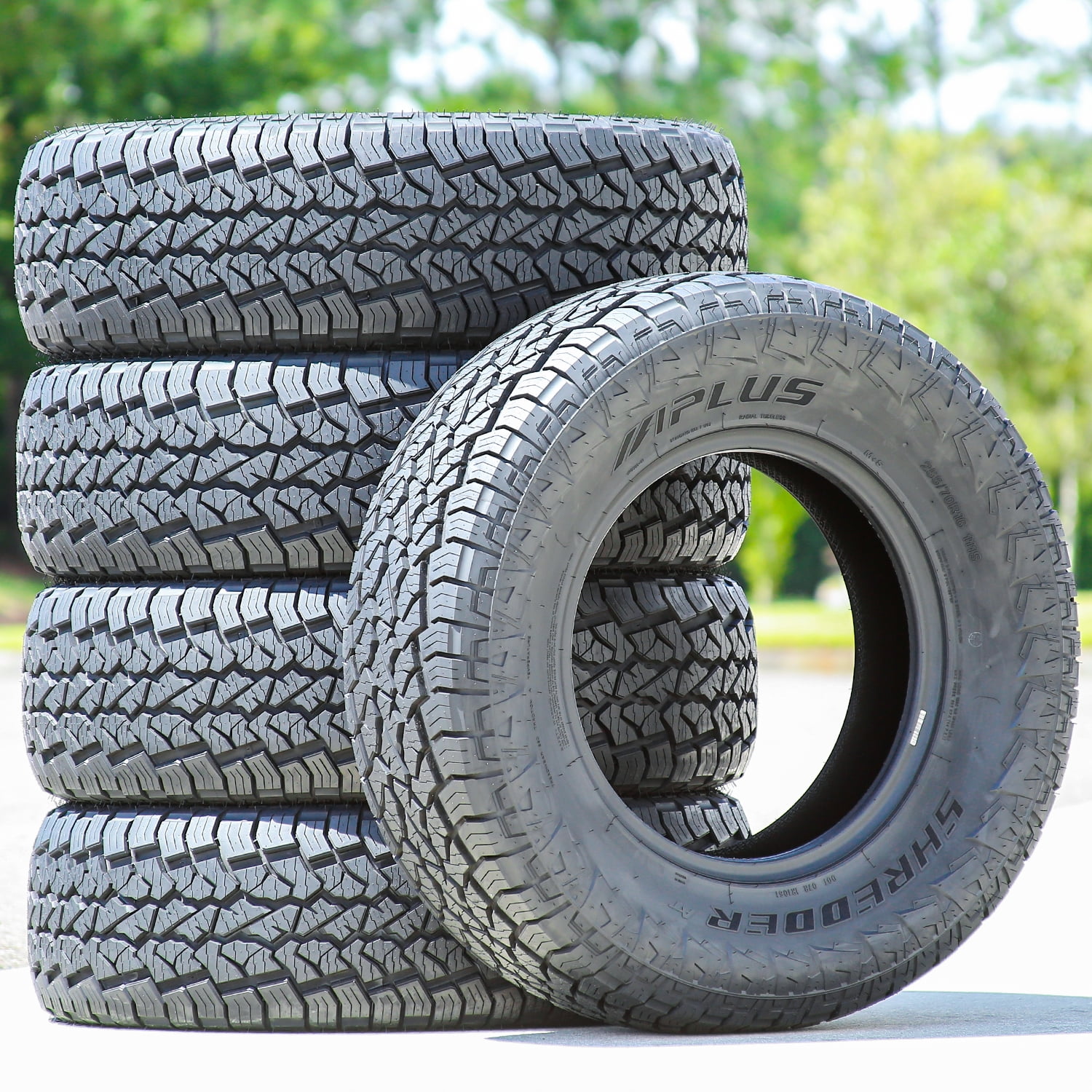 Aplus Shredder AT All Terrain Passenger Tire (205/70R16) 4u6p6