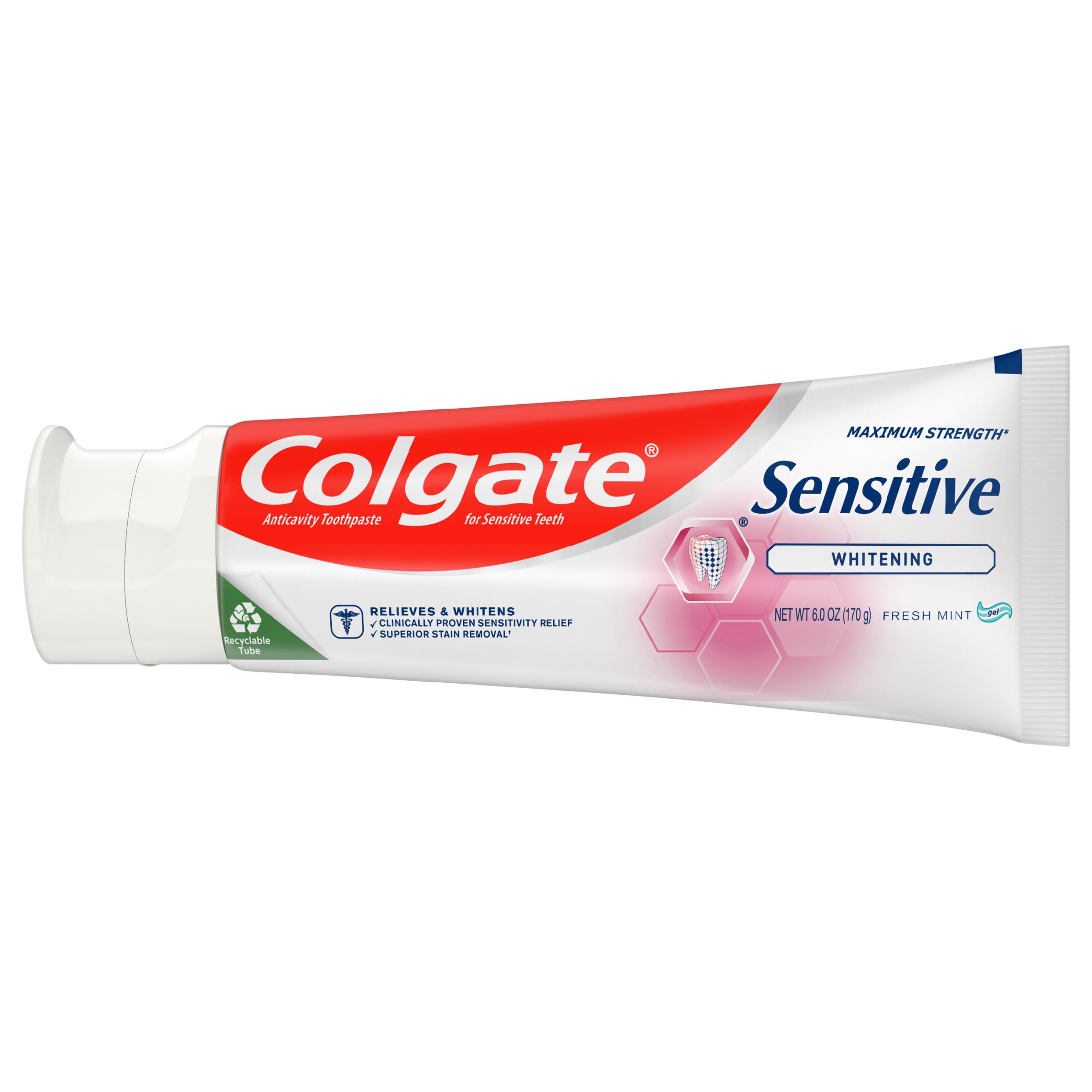 Colgate Sensitive Toothpaste, Complete Protection, Mint Clean (6 oz, Pack of 2) l9x8m
