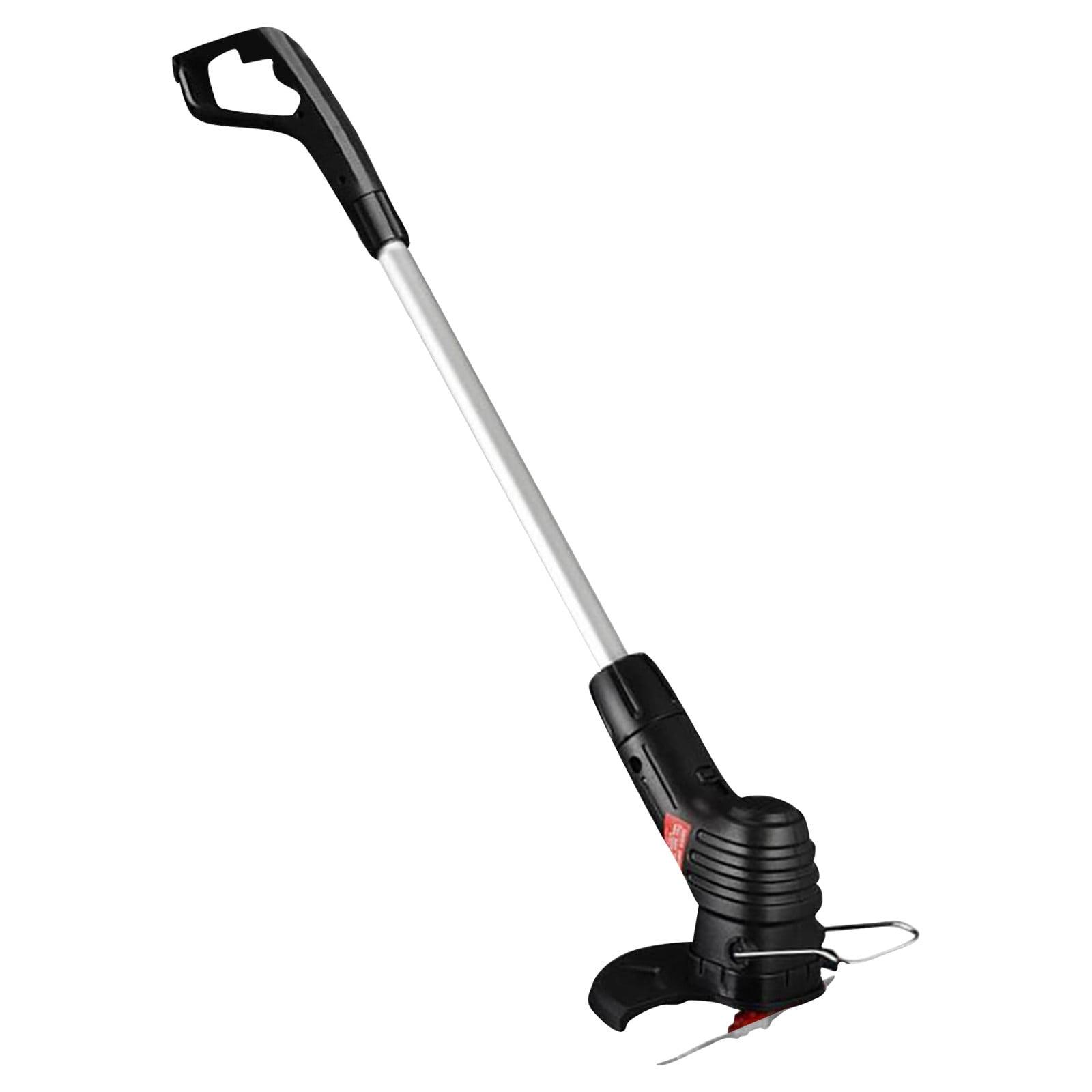 LINMOUA Cordless String Trimmer and Edger, 2-in-1 Electric Lawn Weed Eater with Telescopic Shaft (Black, 8 in) 8ghm0