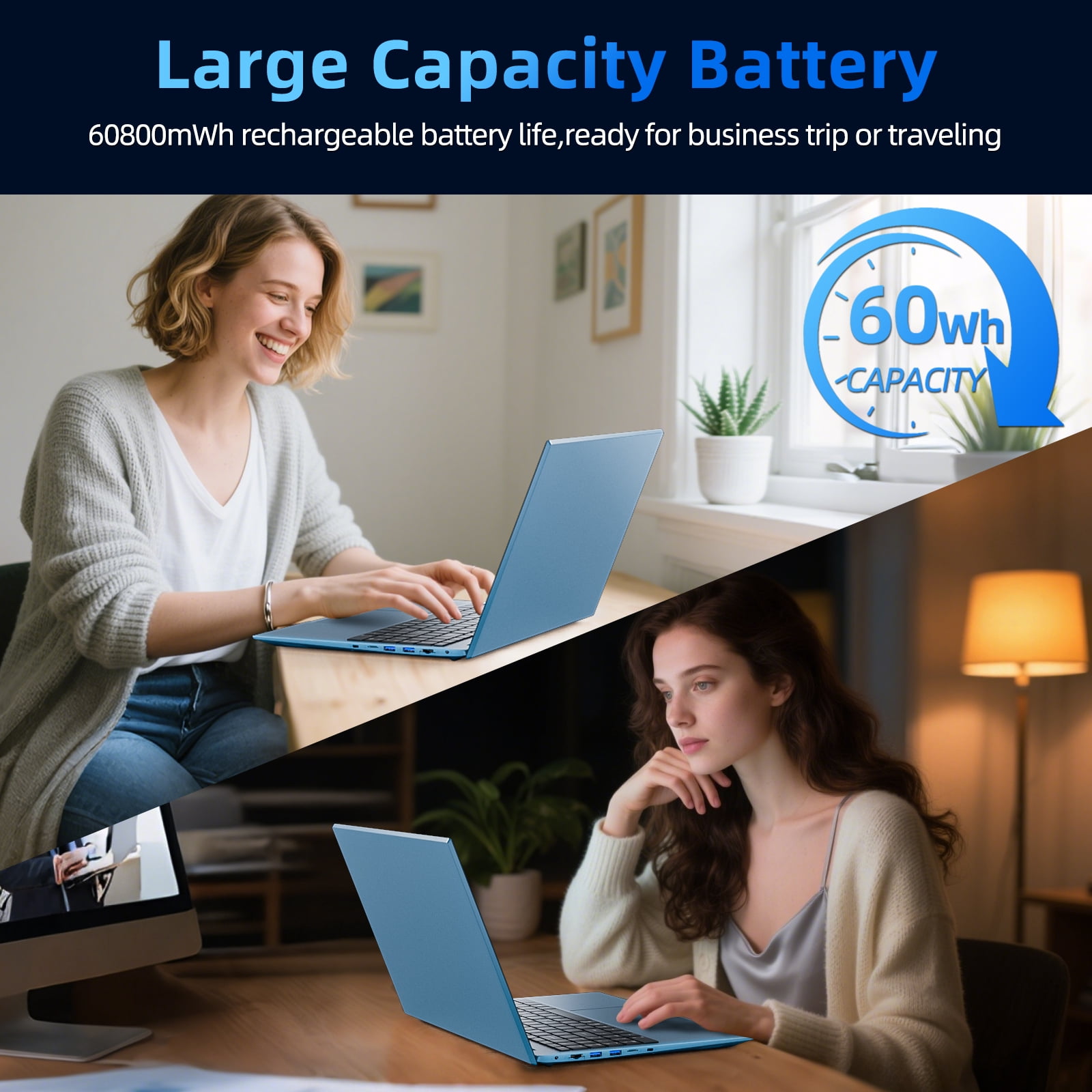 SGIN 18.5 in Laptop Windows 11 Intel Core i3 16GB RAM 1TB SSD FHD IPS Display (Grey, 18.5 in) 5agkc