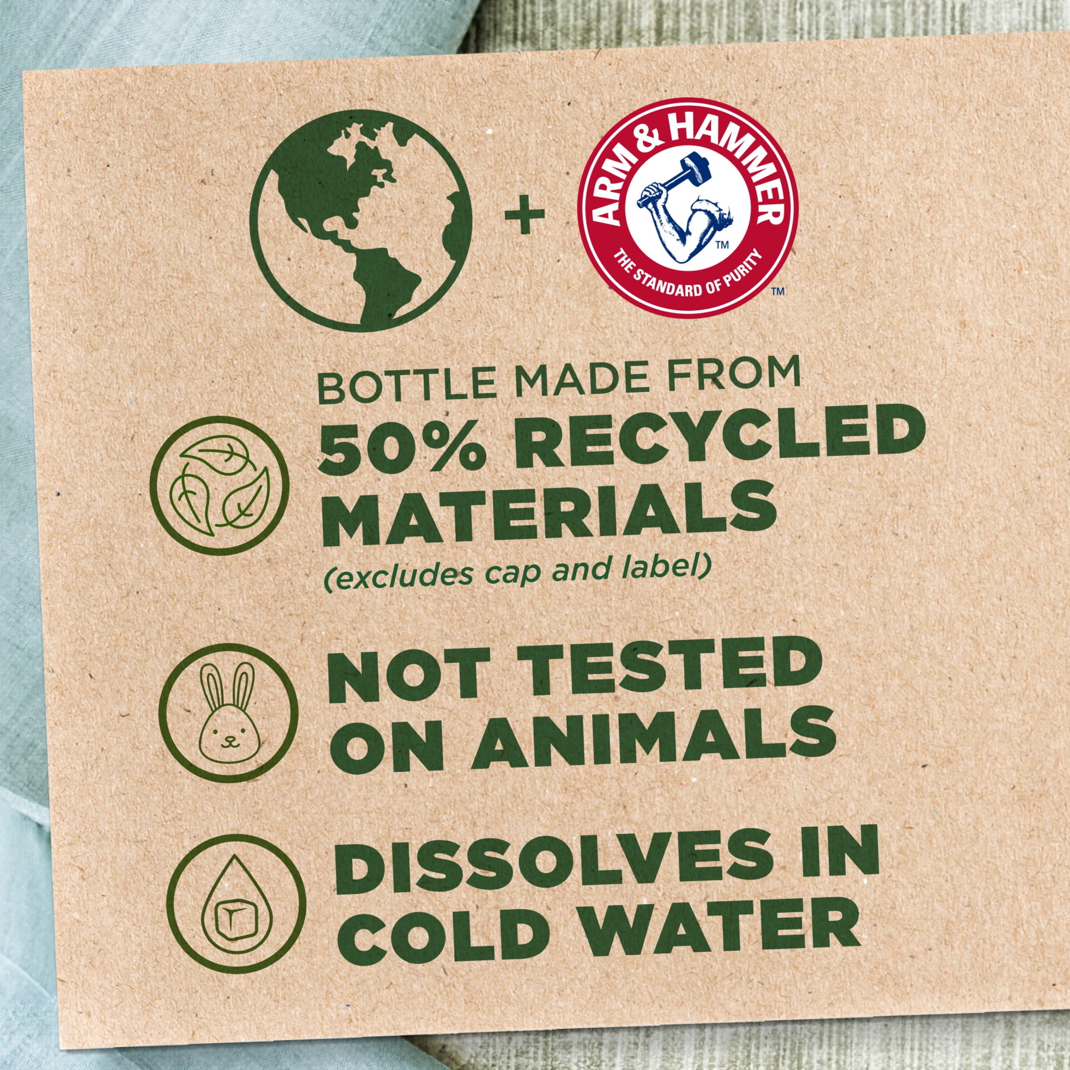 ARM & HAMMER Odor Blasters In-Wash Scent Booster, Laundry Fragrance Crystals (Fresh Burst, 45 oz) w8kob