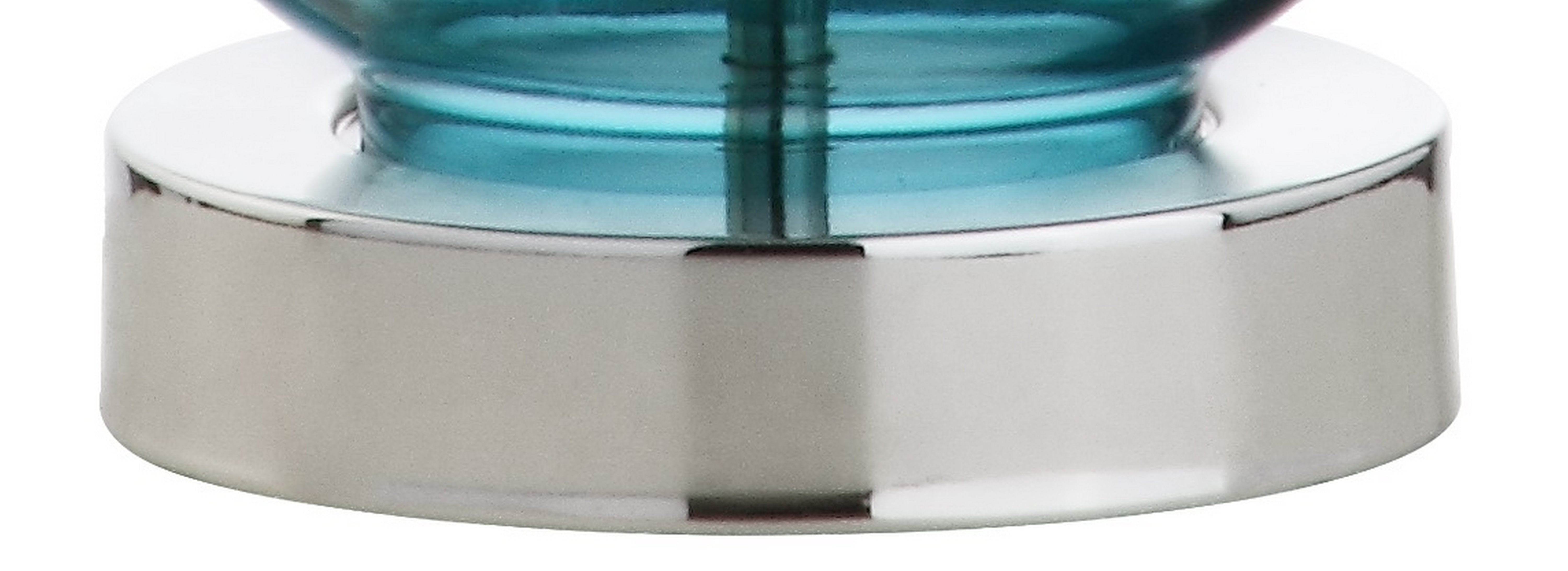 JONATHAN Y Colette 20 in Mini Glass LED Table Lamp (Amalfi Blue, 20 in) ex6gl - Image 6