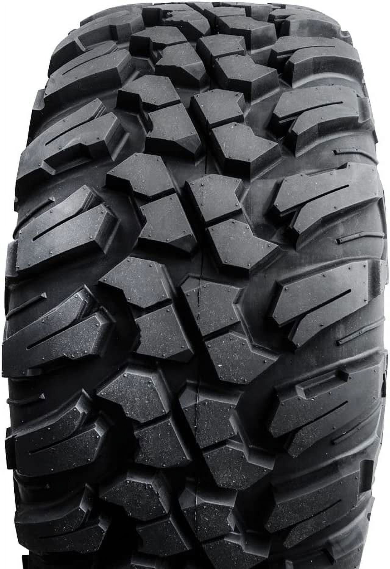 Tusk Terrabite UTV ATV Radial Tires (Set of 4, 27x9-14 Front and 27x11-14 Rear) h3kdh