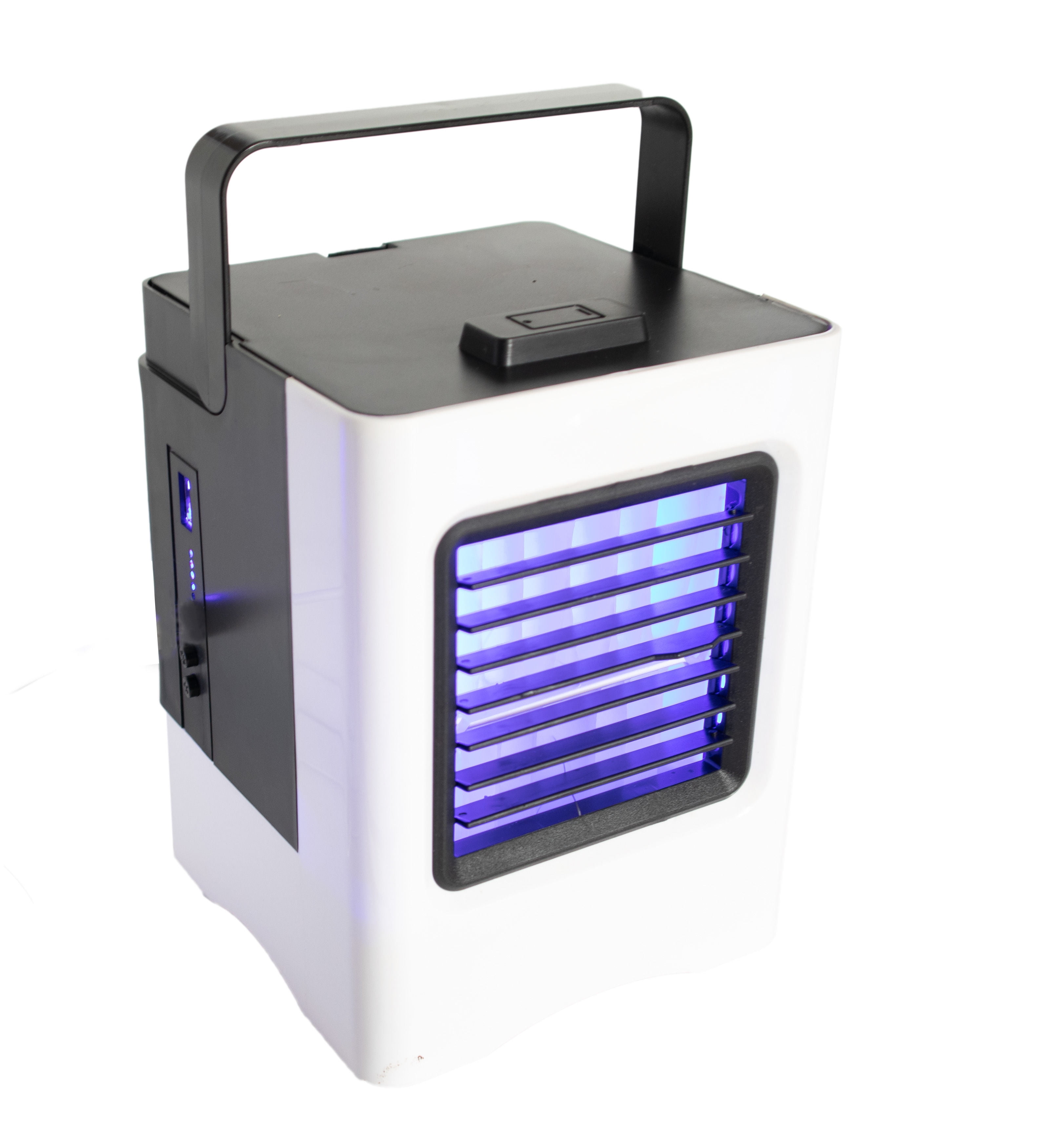 5 Star Super Deals Portable Evaporative Air Cooler and Humidifier Fan (Black, 2 Pack) izlk2