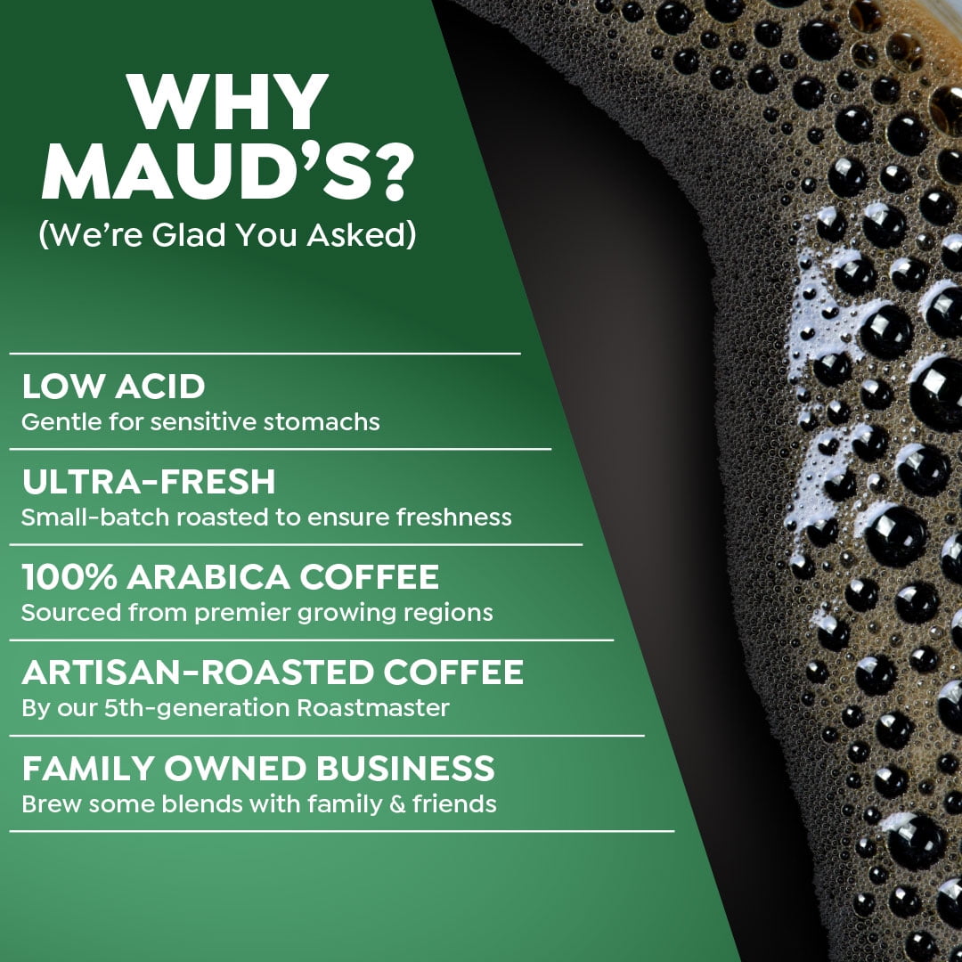 Maud's Coffee Lover's Variety Pack, 100% Arabica Single Serve Coffee Pods (16 Blend Variety, 40 Count) oz4nk